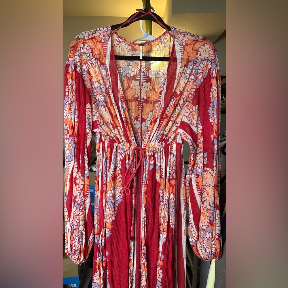 Free People Dream Girl Maxi Top / M - Picture 10 of 13